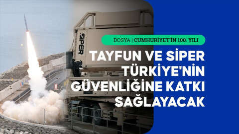 Türk savunma sanayisinin Cumhuriyet'in 100. yılına armağanları: TAYFUN ve SİPER füzesi