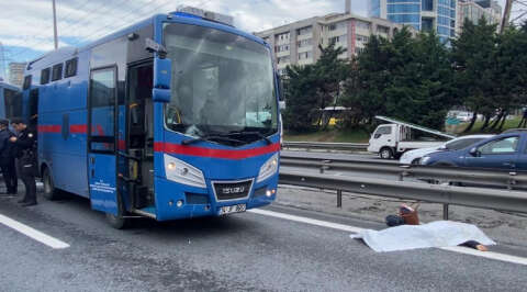 Bahçelievler'de cezaevi aracının çarptığı kadın öldü-1