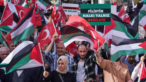 Türkiye'nin birçok kentinde 12 Kasım'da "El Ele Gazze Şeridi" eylemi düzenlenecek