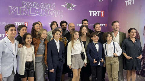 TRT yapımı "Kod Adı Kırlangıç" dizisinin ilk bölüm galası yapıldı
