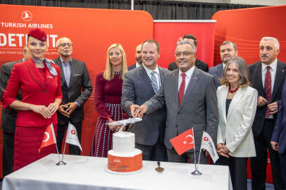 THY'nin ABD'de 13'üncü uçuş rotası Detroit oldu