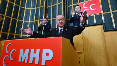 Bahçeli: (50 1 tartışmaları) Yeni sistemin doğasını zedelemeyecek onarımın uzlaşmayla yapılacağı inancındayım