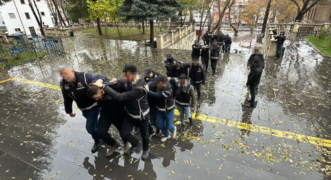 2 ilde 'Daltonlar' çetesine 'Redkit' operasyonu: 13 gözaltı