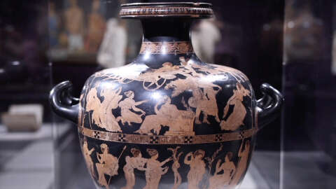 Britanya Müzesi, Antik Yunan dönemine ait testiyi Akropolis Müzesi'ne ödünç verdi