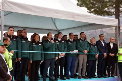 Mersin'deki Pamukluk Barajı törenle açıldı