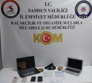 Samsun'da, 'tefeci' operasyonunda 2 şüpheli adliyede