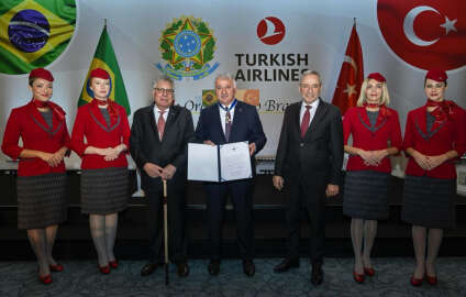 THY Genel Müdürü Ekşi'ye Brezilya Devlet Nişanı verildi