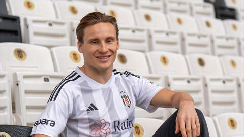 Beşiktaş'ın yeni transferi Jonas Svensson:  Beşiktaş'ta olduğum için çok mutluyum