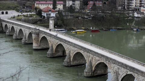 Bosna Hersek'te Drina Nehri'ndeki Osmanlı hatırası: Sokullu Mehmed Paşa Köprüsü