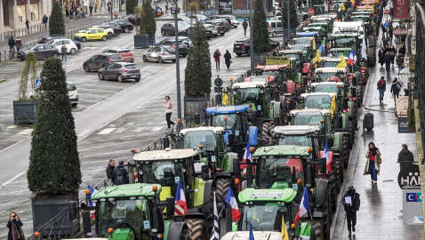 Çiftçilerin protestosu Fransa ve İspanya arasında "domates" tartışmasına neden oldu