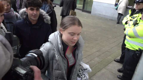 İklim aktivisti Greta Thunberg, Londra'da görülen "kamu düzenini bozma" davasında beraat etti