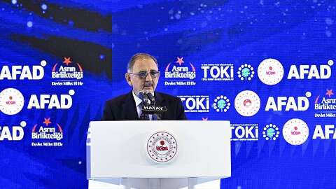 Bakan Özhaseki: Bütün depremzede kardeşlerimizin evlerini teslim edeceğiz