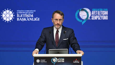 Başkan Altun: Afet iletişimi, inşa ettiğimiz Türkiye İletişim Modelinin önemli sacayaklarından birisidir