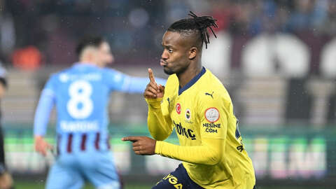 Fenerbahçe bu sezon Batshuayi'nin gol attığı maçlarda puan kaybetmedi