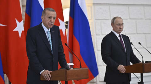 Cumhurbaşkanı Erdoğan'dan Rusya Devlet Başkanı Putin'e taziye telefonu