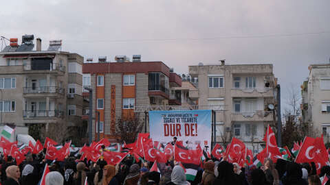 Saadet Partisi’nden ‘Antalya'dan Gazze'ye İşgale ve Ticarete Dur De’ programı