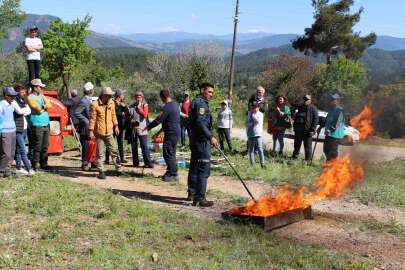 Türkiye'nin Canı Yanmasın Destek Programı kapsamında 'Yangına Dirençli Yerleşimler Projesi' tamamlandı