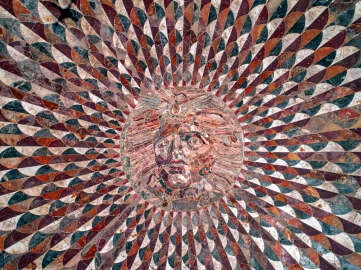 Kışın kapatılan Medusa mozaiği, yeniden ziyarete açıldı/ Ek fotoğraf