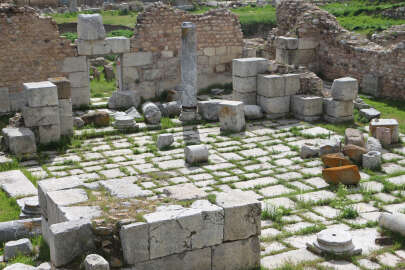 Sulusaray'daki Sebastapolis Antik Kenti depremden etkilenmedi