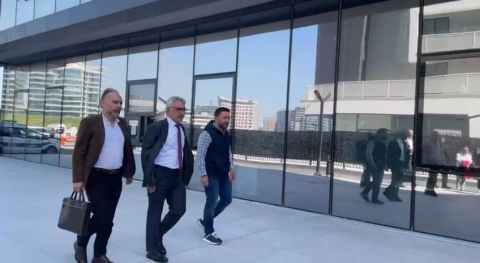 İstanbul - Edanur'un ölümüne ilişkin soruşturmada Ali Sukas ifade için adliyeye geldi