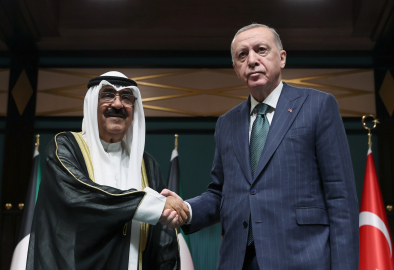 Cumhurbaşkanı Erdoğan, Kuveyt Emiri El Sabah'ı karşıladı (3)