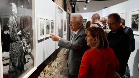 Ara Güler'in "Kumkapı Balıkçıları" sergisi ziyarete açıldı