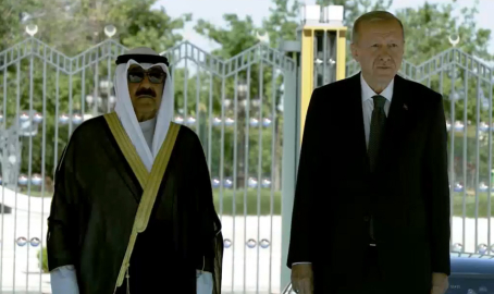Cumhurbaşkanı Erdoğan, Kuveyt Emiri El Sabah'ı karşıladı (2)