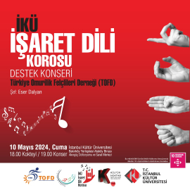 İşaret dili korosu omurilik felçlileri için sahneye çıkıyor