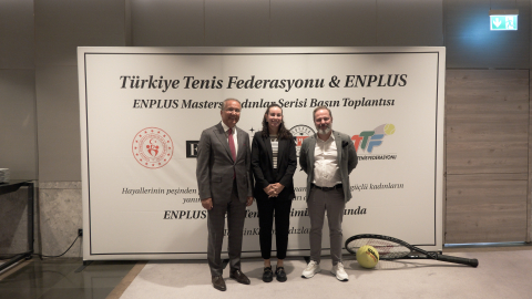 Enplus Masters Kadınlar Tenis Serisi’nin tanıtım toplantısı yapıldı