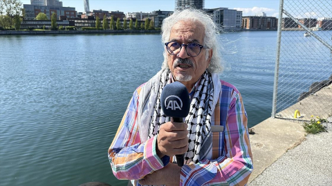 Filistin protestolarının simgesi Totari "Leve Palestina" şarkısını AA için söyledi