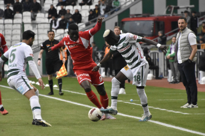 Konyaspor-Samsunspor (FOTOĞRAF)