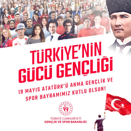 19 Mayıs ile Gençlik Haftası tüm yurtta coşkuyla kutlanacak