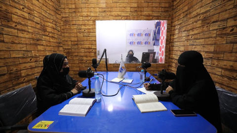 Afganistan'da kadın çalışan ağırlıklı radyo kanalı, yayınlarını genişletmeyi hedefliyor