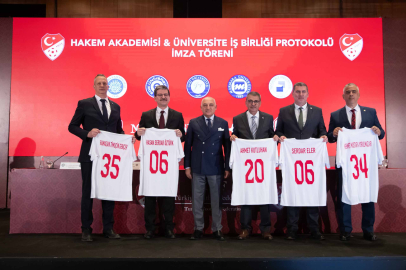 TFF ve üniversiteler arasında 'Hakem Akademisi' iş birliği protokolleri imzalandı