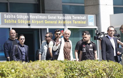 Jose Mourinho, Fenerbahçe için İstanbul’a geldi
