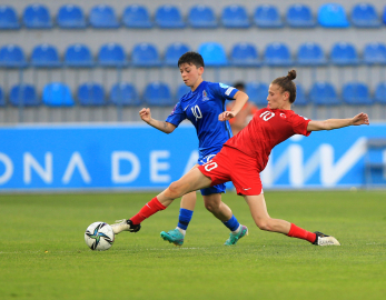A Milli Kadın Futbol Takımı, Azerbaycan'a 1-0 mağlup oldu