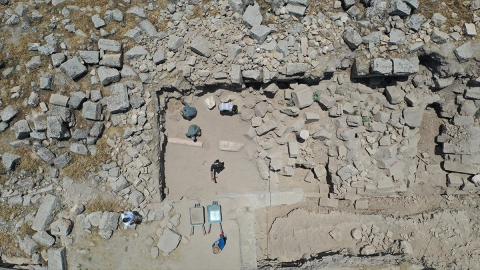 UNESCO Dünya Miras Geçici Listesi'ndeki Harran'da kilise yapısı ortaya çıkarılıyor