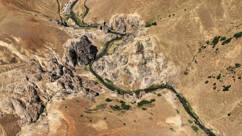 Muş'taki Kızılağaç Kanyonu doğaseverlerin yeni rotası oldu