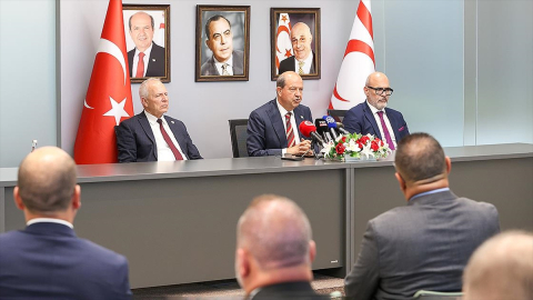 KKTC Cumhurbaşkanı Tatar: İngiliz üslerindeki hareketlilik Kıbrıs'ı hedef haline getirebilir