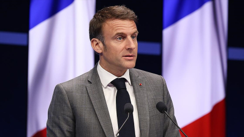 Macron, aşırı sağa karşı işbirliğinden Filistin'i destekleyen solcu partiyi dışlamak istiyor
