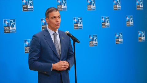 Sanchez, NATO'dan Ukrayna'da olduğu gibi Gazze'de de aynı "birlik ve tutarlılığı" istedi