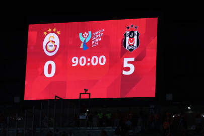Galatasaray - Beşiktaş (EK FOTOĞRAFLAR)