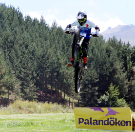 Palandöken'de Downhill Türkiye Şampiyonası düzenlendi
