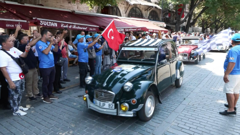 İstanbul -  İpek Yolu Rallisi Sultanahmet Meydanı'ndan başladı