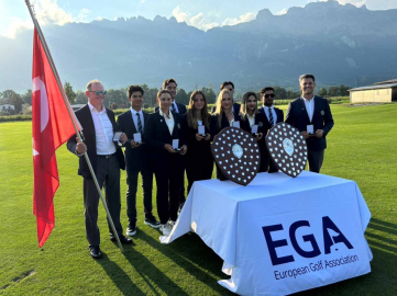 Milli golfçüler Avrupa’da şampiyon oldu