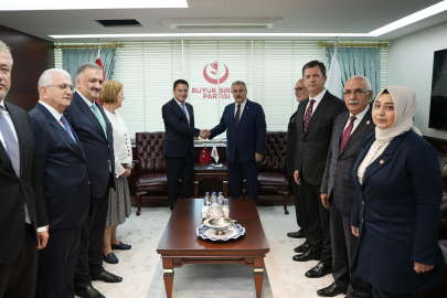 Ali Babacan, BBP Genel Başkanı Destici’yi ziyaret etti