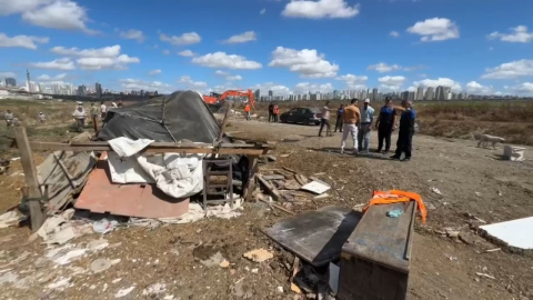 İstanbul - Avcılar'da kaçak ahır ve barakalarda ikinci yıkım