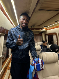 Trabzonspor'un yeni transferi Muhammed Cham, Trabzon'a geldi