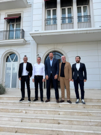 Merkezefendi Basket'e Türkoğlu'ndan ziyaret