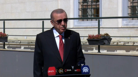 İstanbul -  Cumhurbaşkanı Erdoğan: BMGK'daki 15 geçici üyenin etkisi yok